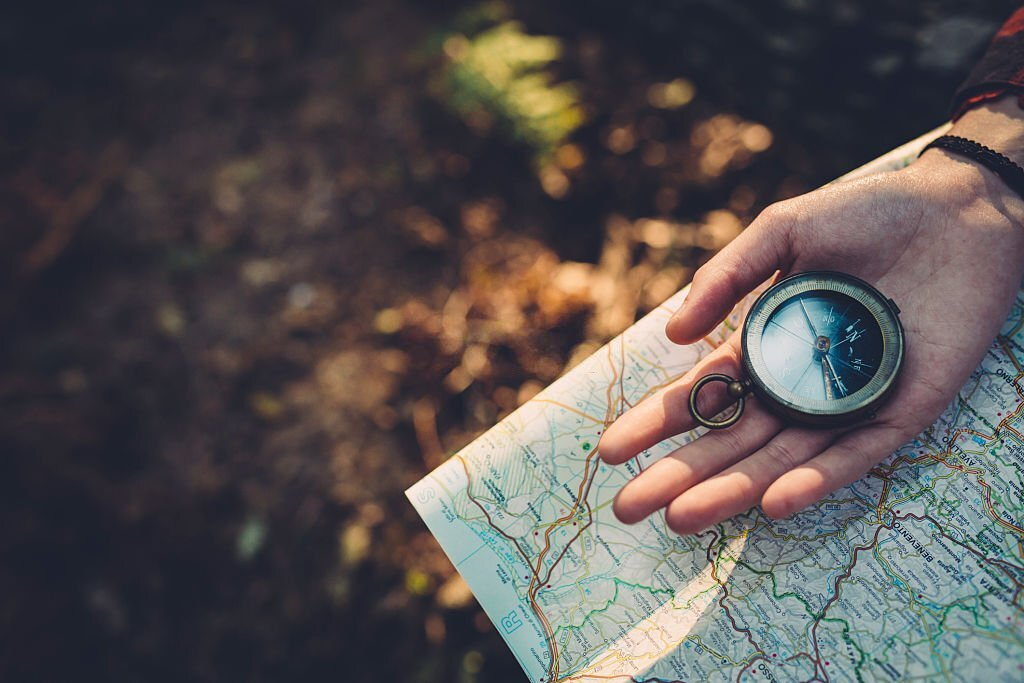 How To Navigate Outdoors Using A Map And Compass